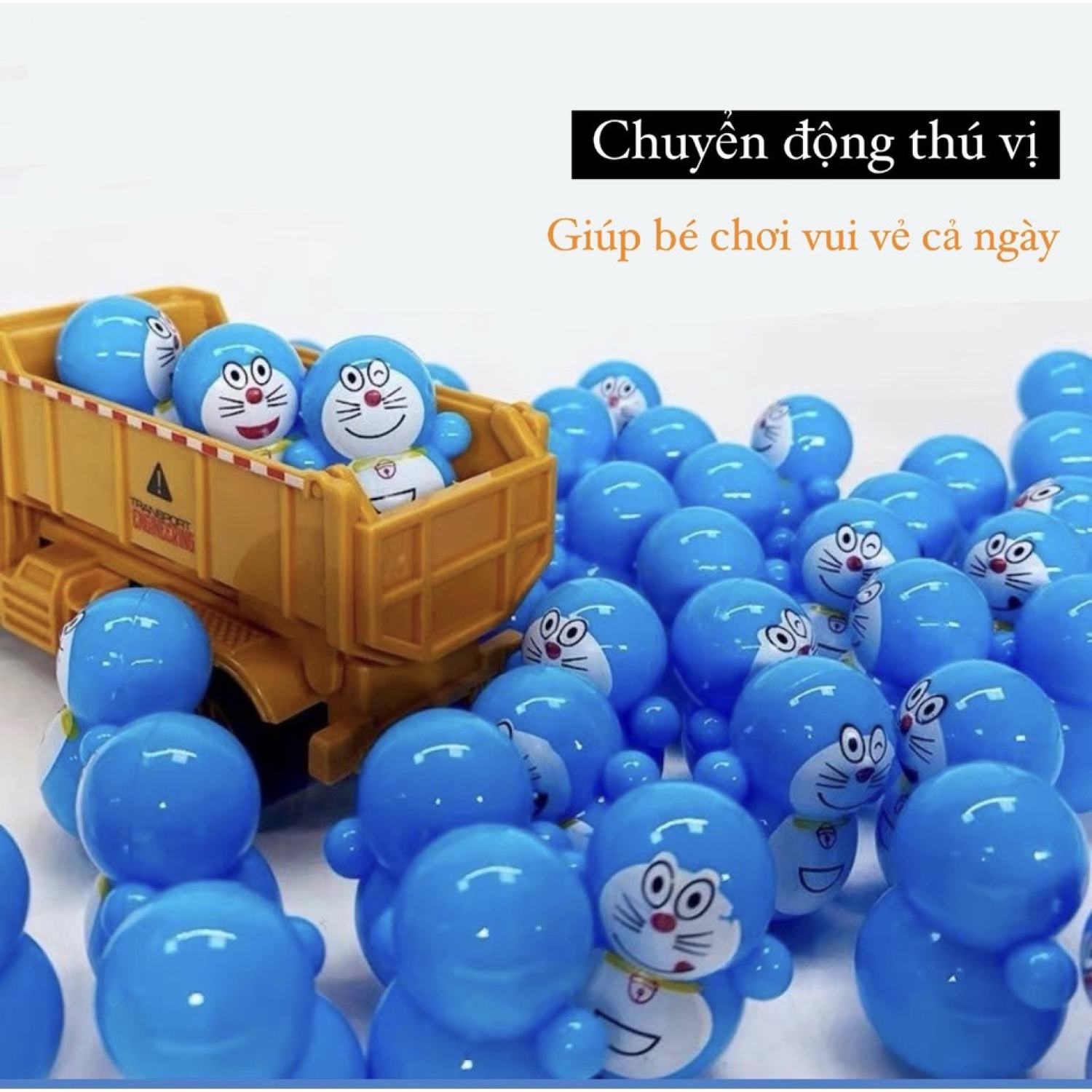 [Đồ chơi khám phá] Lật đật mini hình DOREMON đáng yêu cho bé Master Kids