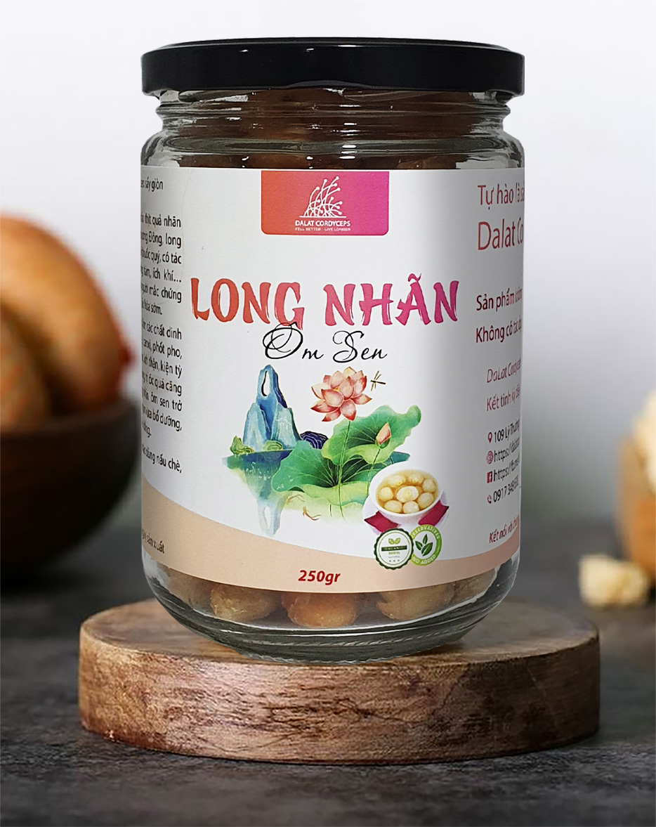 Long nhãn ôm sen - Dalat Cordyceps