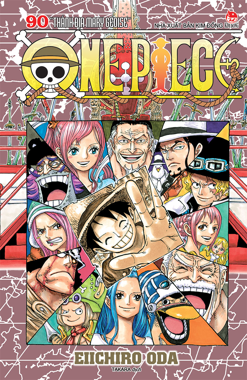 Kim Đồng - One Piece - Tập 90 (bìa rời)