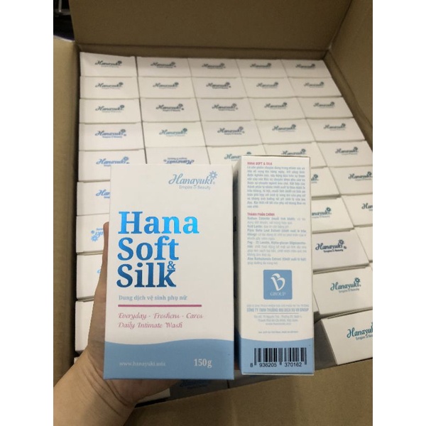 Dung dịch vệ sinh Hana Soft & Silk Hanayuki