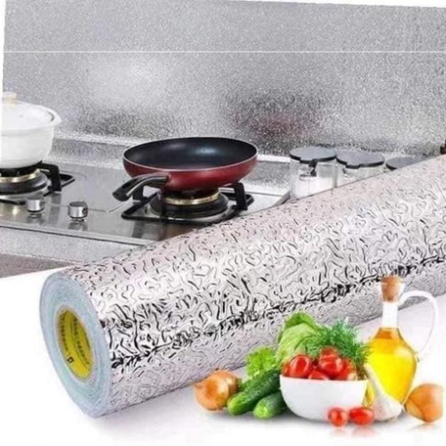 Cuộn giấy bạc dán bếp [3Mx60CM] chống thấm cách nhiệt
