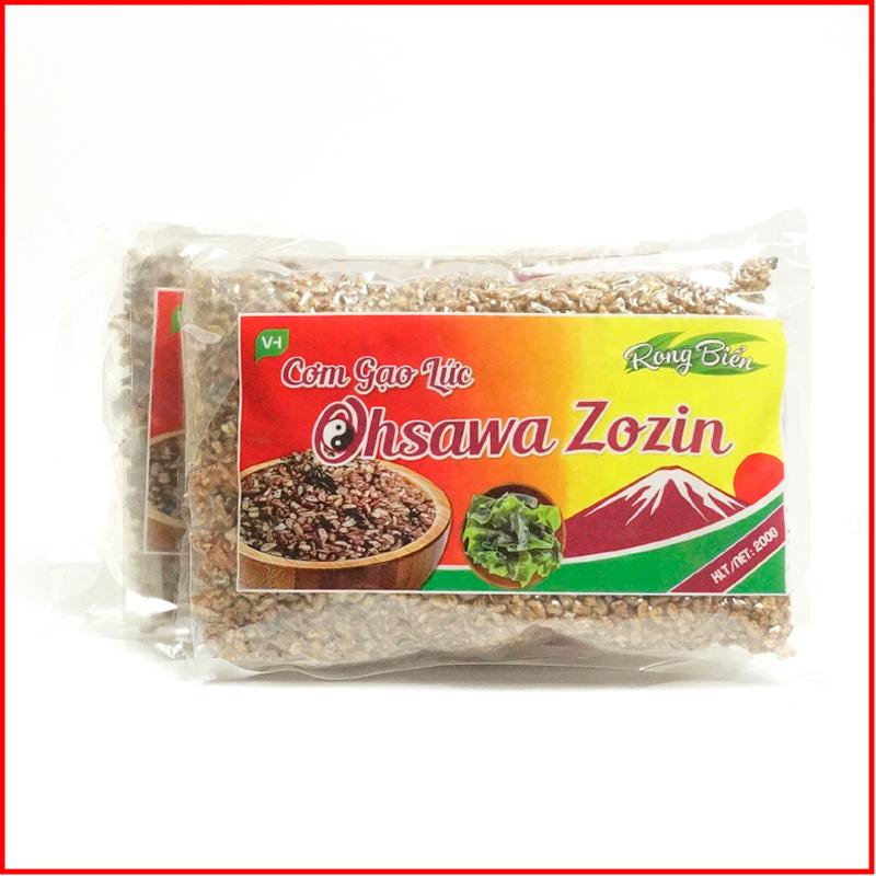 Cơm gạo lứt ohsawa zozin gói 200g - nmoff