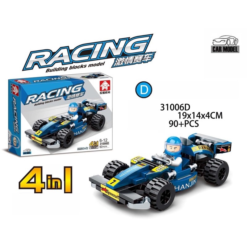 Lego xe đua 92 chi tiết