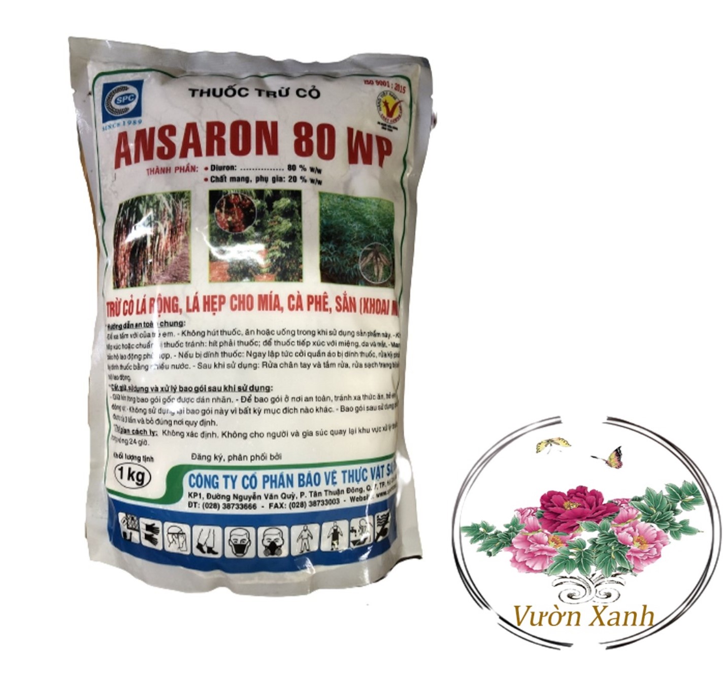 Thuốc trừ cỏ ansaron 80 wp - #012b# 1kg