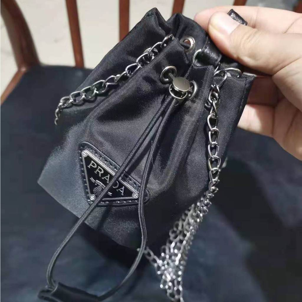 PRADA Túi Xách Dây Rút Mini Thời Trang 2021