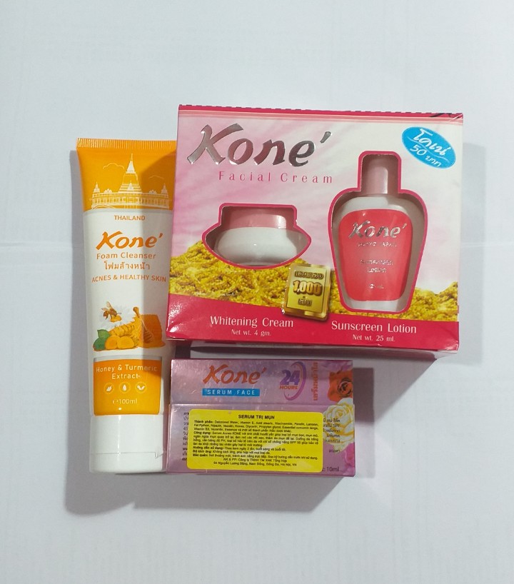 Combo 3 món kem kone dành cho mụn thâm