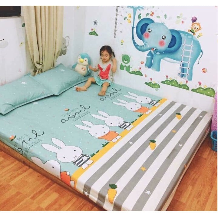 GA TRẢI GIƯỜNG CHỐNG THẤM GOODMAMA-DRAP CHỐNG THẤM GOODMAMA CHÍNH HÃNG AN TOÀN CHO BÉ