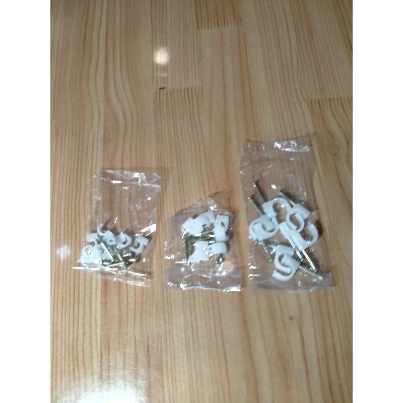 [HCM][Combo] 5 bịch Đinh Đóng Dây Điện 5mm/7mm/10mm (40 cái)