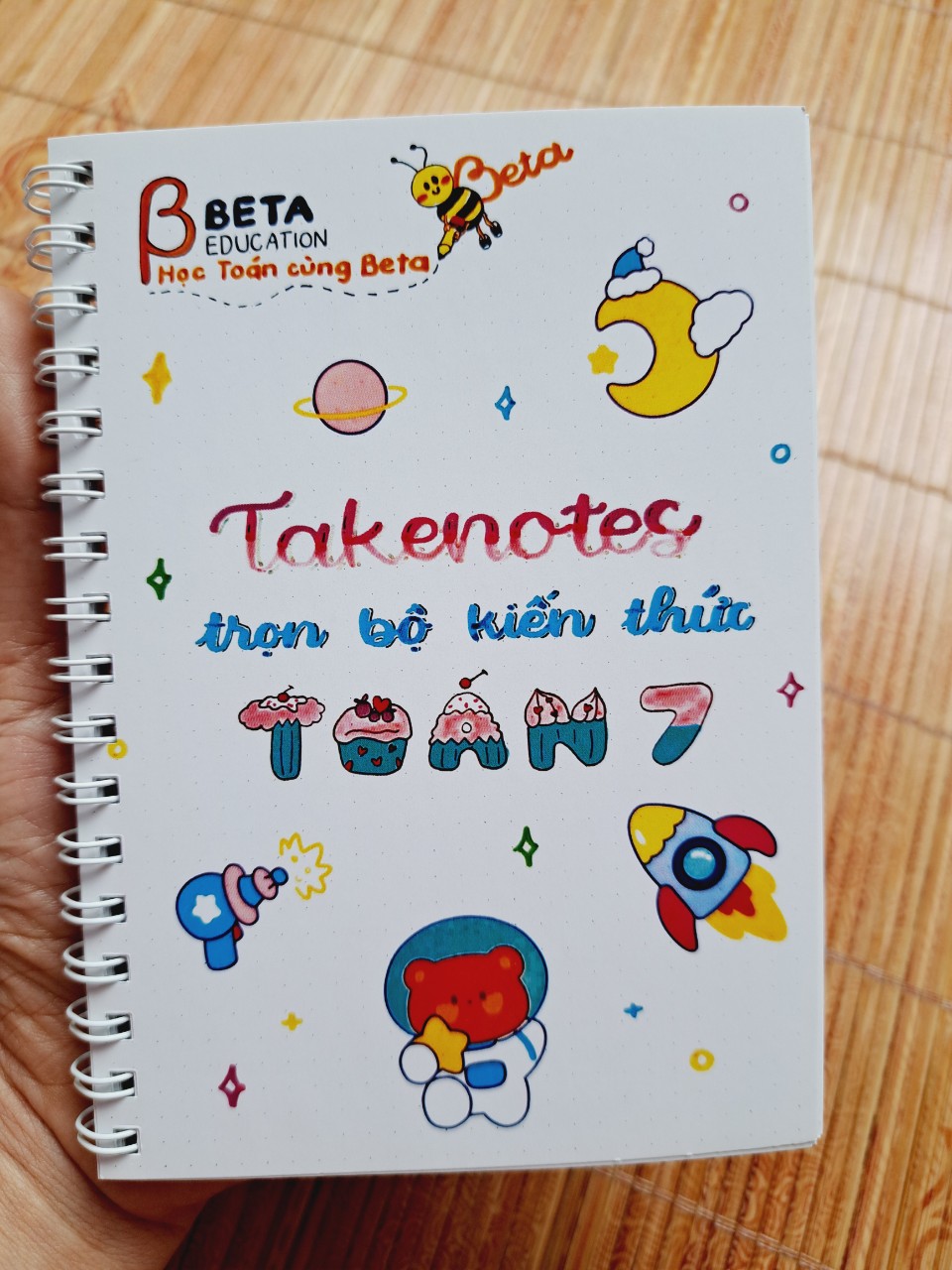 Toán 7 sổ tay takenote bản a6