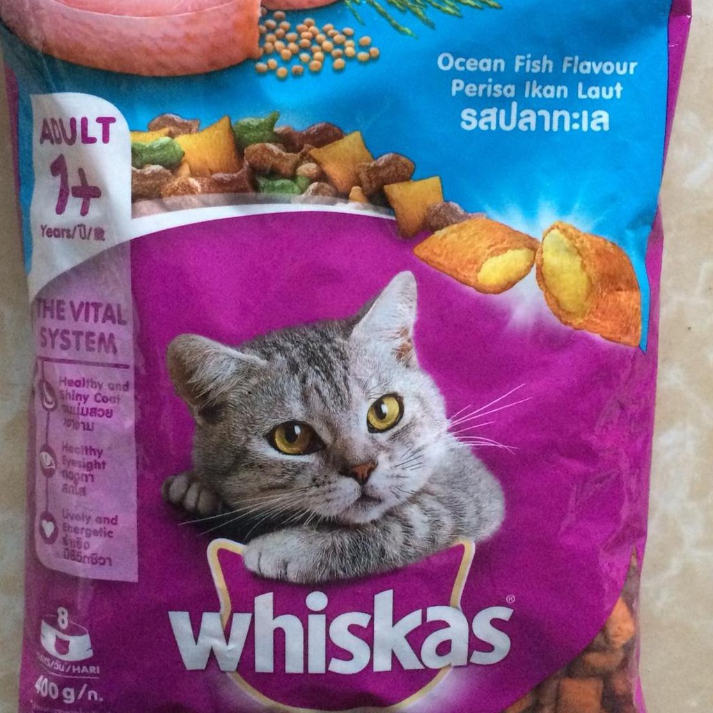 Thức Ăn Cho Mèo Whiskas 400Gr