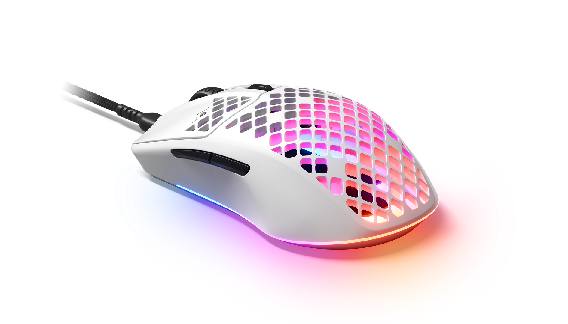Chuột game không dây Steelseries Aerox 3 Snow