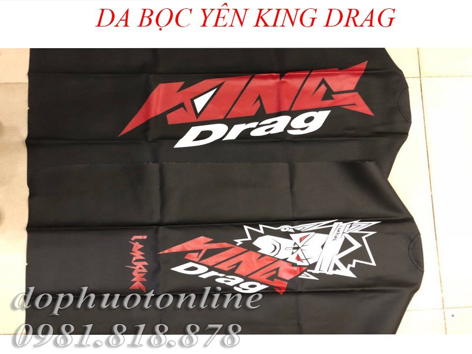 Da Bọc Yên King Drag - Freesize Mọi Loại Xe <Dpol>