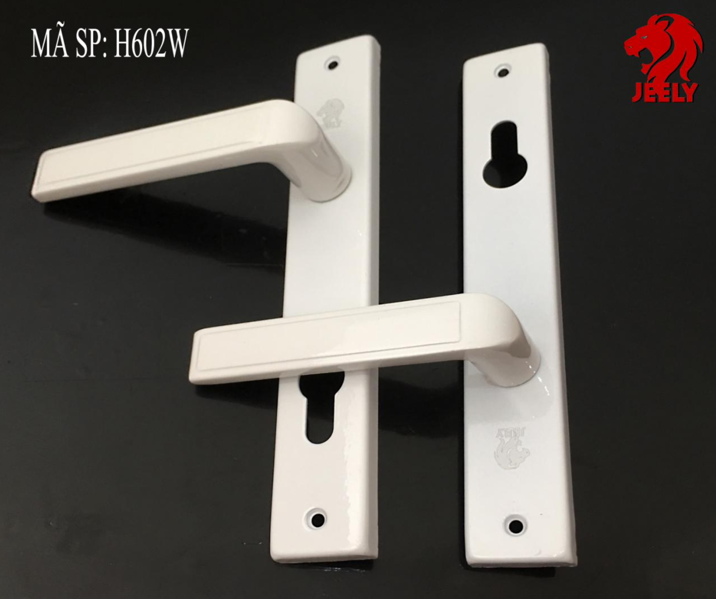 Khoá tay gạt jeely h602 dùng cho cửa nhôm, sắt, gỗ đố 3x6 hệ 700