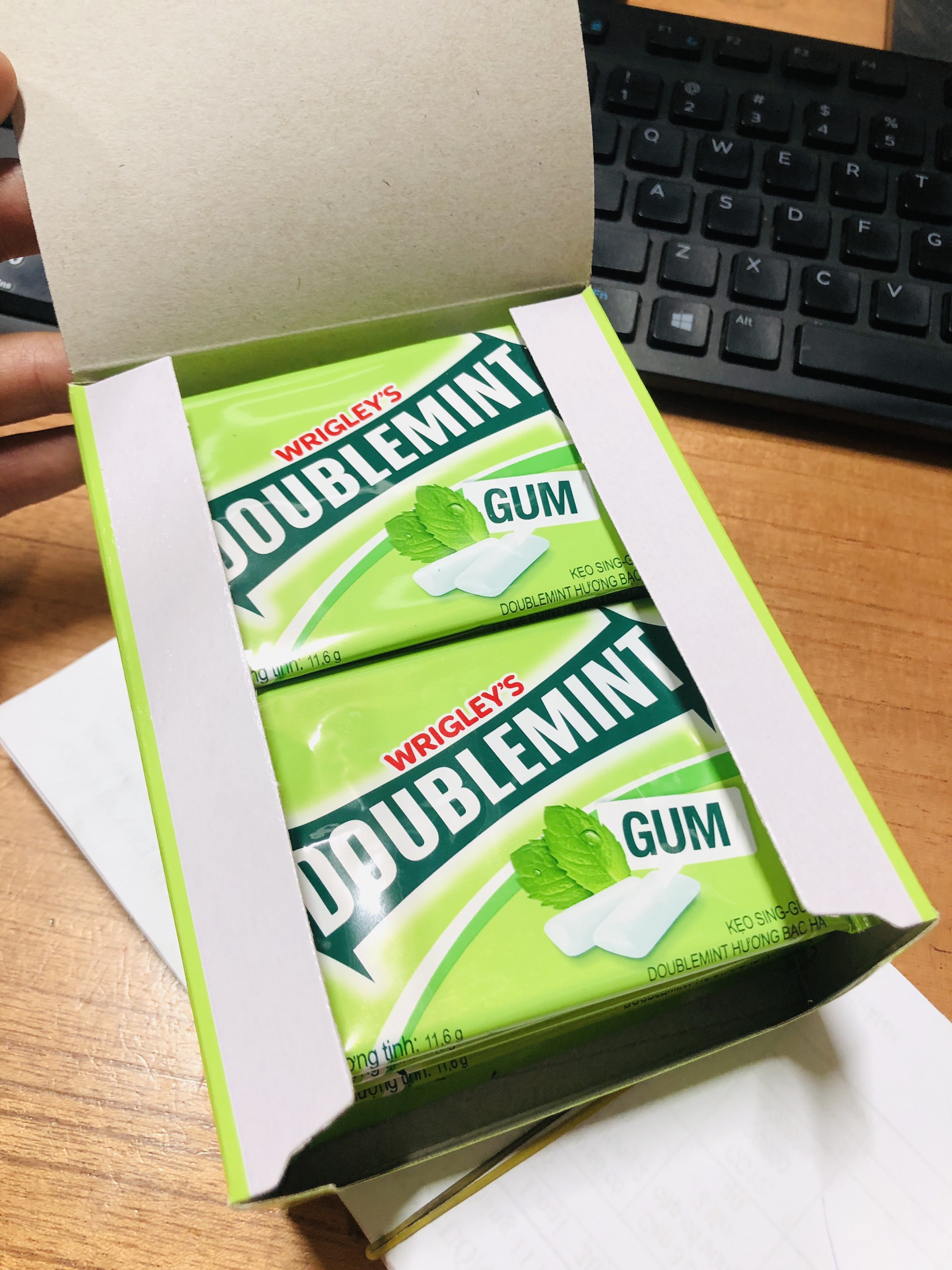 Hộp Kẹo Doublemint 12 vỉ
