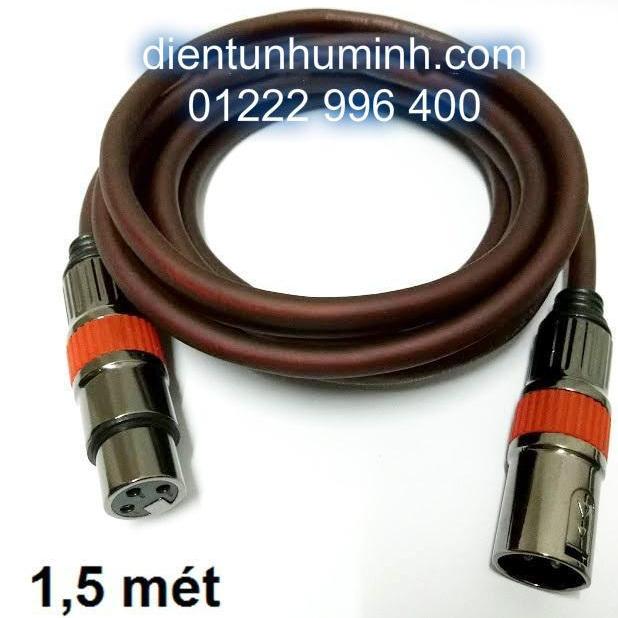 Dây mic thu âm - dây mic live - dây mic canon