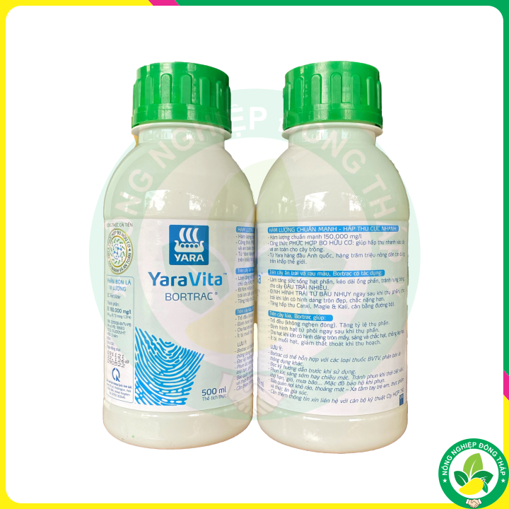 Phân Bón vi lượng YaraVita BORTRAC – Chính Hãng Hợp Trí (Chai 500ml)
