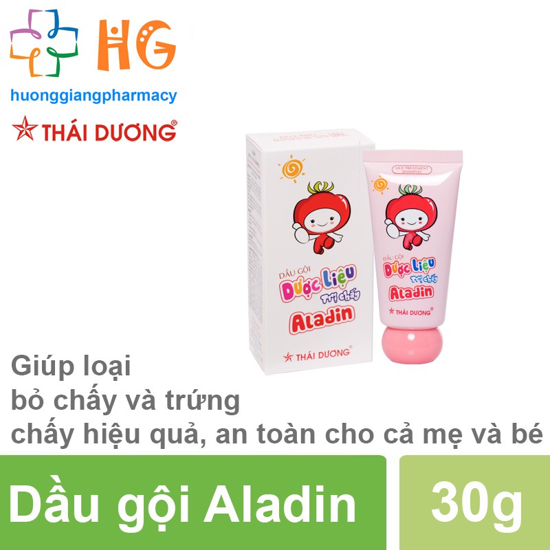 Dầu gội  chấy Aladin ( Hộp 30g )