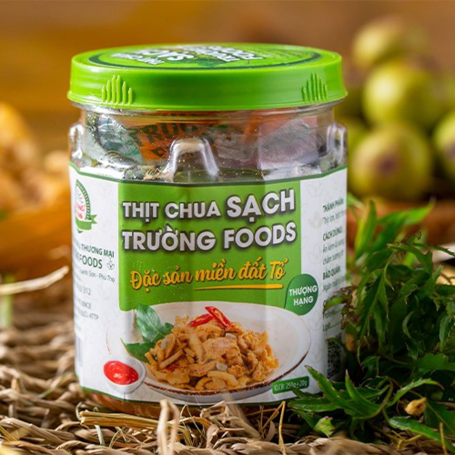 Combo 3 hộp Thịt Chua Thượng Hạng Trường Foods