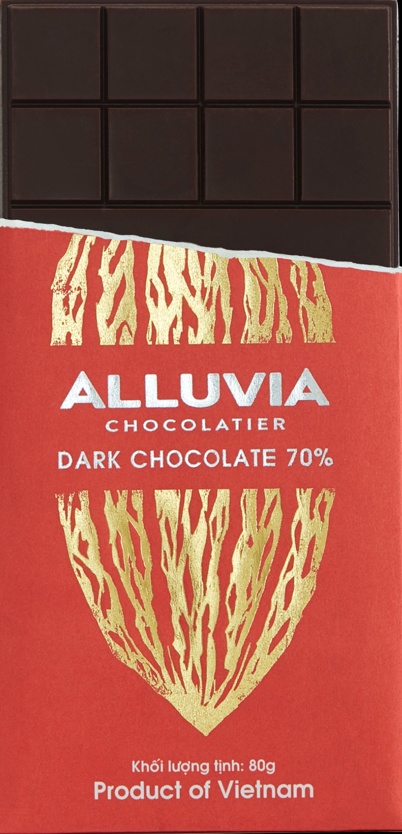 Sô cô la đen Alluvia 70% 80g