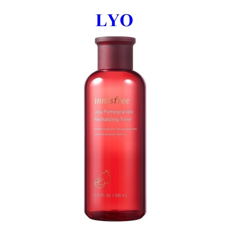 Nước Hoa Hồng Lựu đỏ Innisfree Jeju Pomegranate Revitalizing Tone 200ml