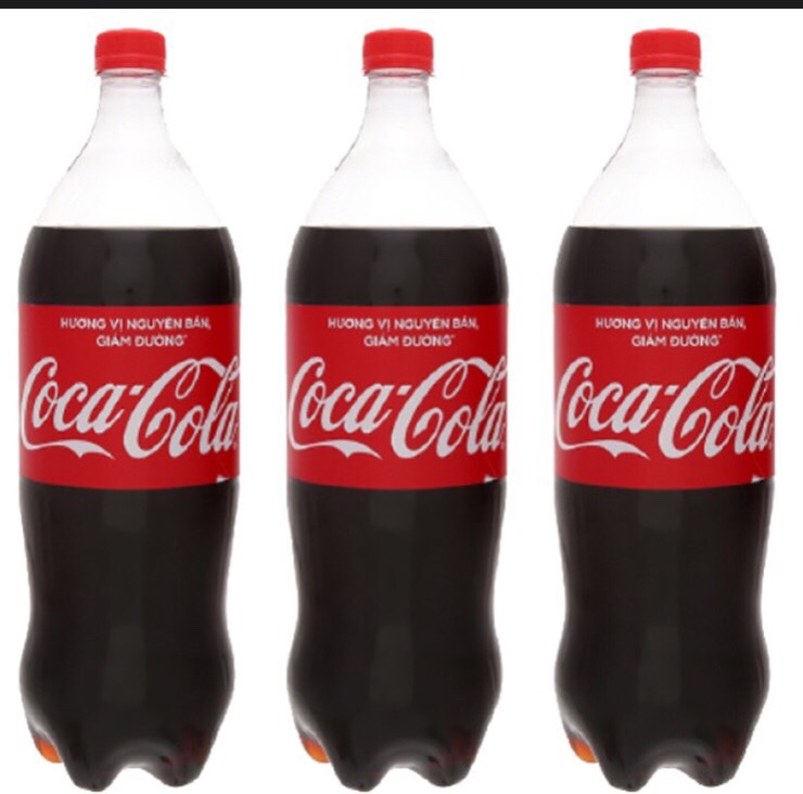 COMBO 2 Chai Nước Ngọt COCA không đường 1,5L