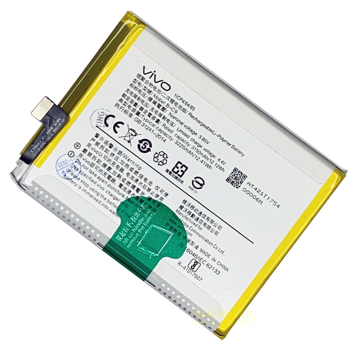 Pin vivo v7+ v7 plus b-c9 3225mah zin + tặng siu dán pin-freeship