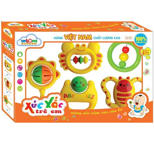 xúc xắc hộp 5 antona N.015