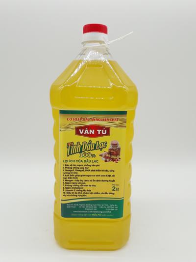 2LIT DẦU LẠC SEN NGHỆ AN (DẬU ĐẬU PHỘNG) NGUYÊN CHẤT
