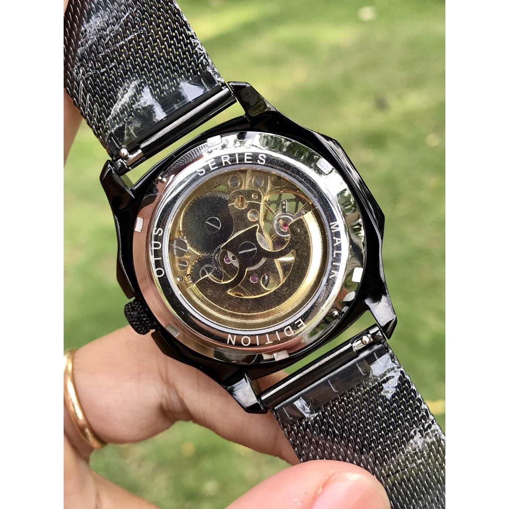Đồng Hồ Nam OTUS MALIK BLACK (Hà Lan)
