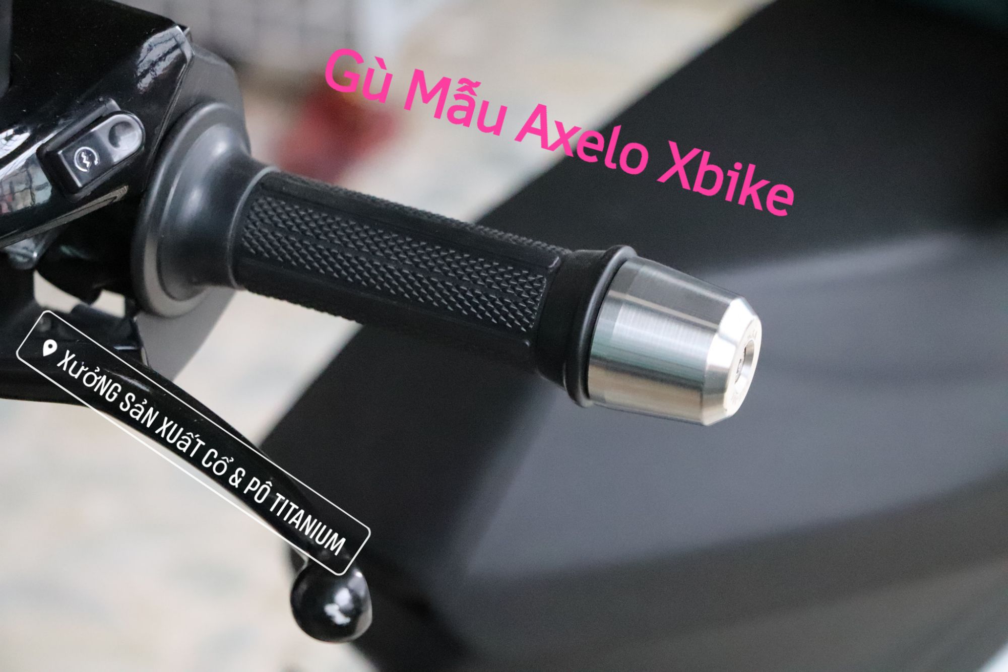 Gù Inox 304 CNC - Mẫu Axelo Xbike