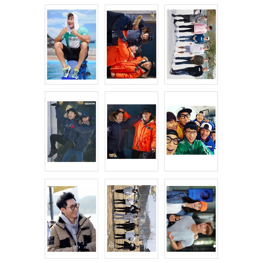 Lomo Card Ảnh RUNNING MAN ( 45 ảnh)