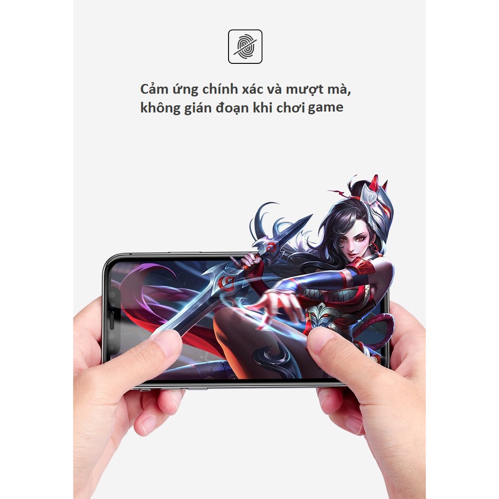 Kính cường lực full màn 21D dành cho iphone - Sam case