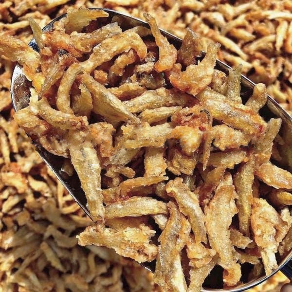 Cá cơm chiên giòn (có video) {Khối lượng tịnh, không tính bao bì}