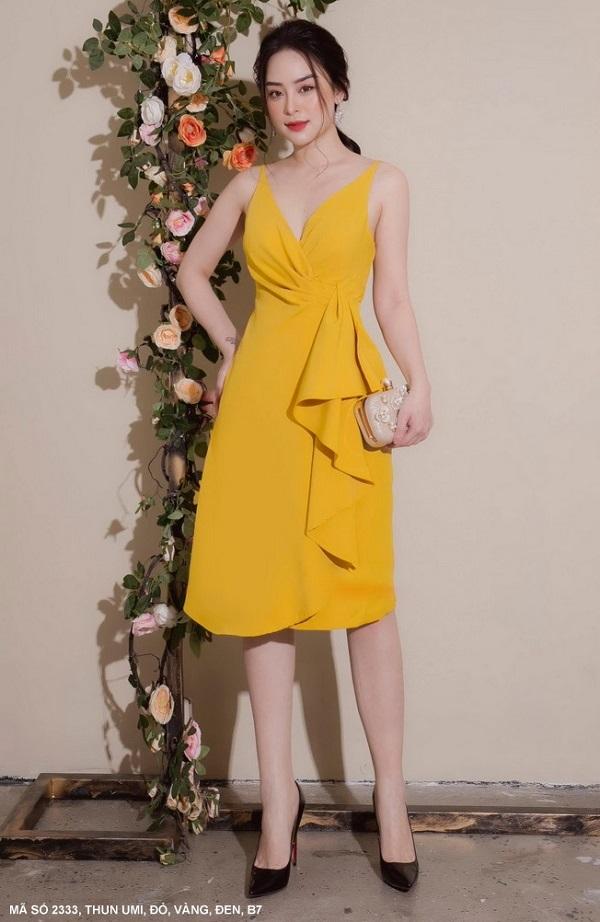 M,L,XL ĐẦM 2 DÂY CỔ TIM