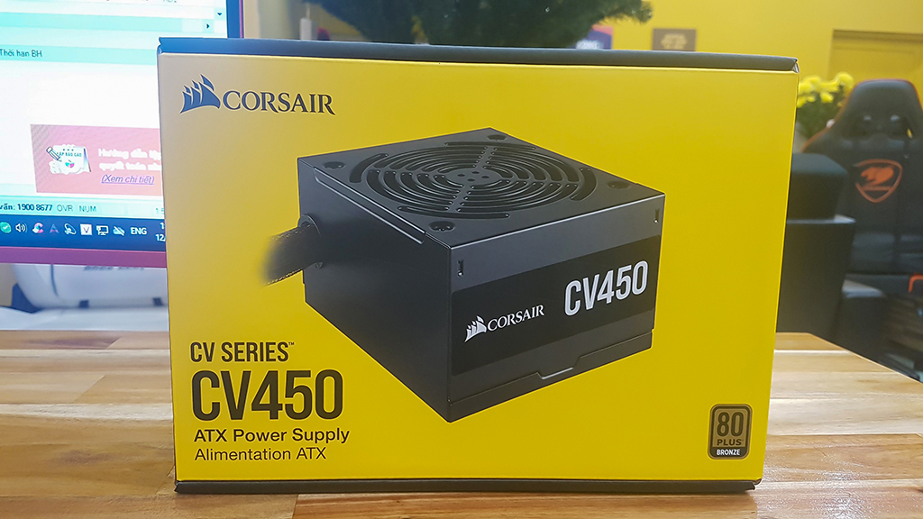 Nguồn Corsair CV450 450W -80 Plus Bronze (CP-9020209-NA)