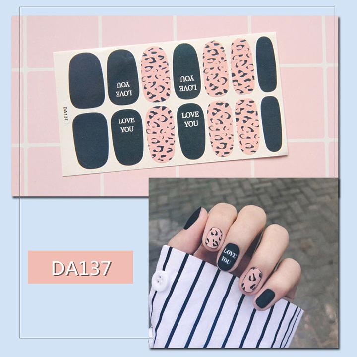 [Hoàn tiền 6%]Sticker dán trang trí móng tay họa tiết dễ thương mã DA121 - DA140