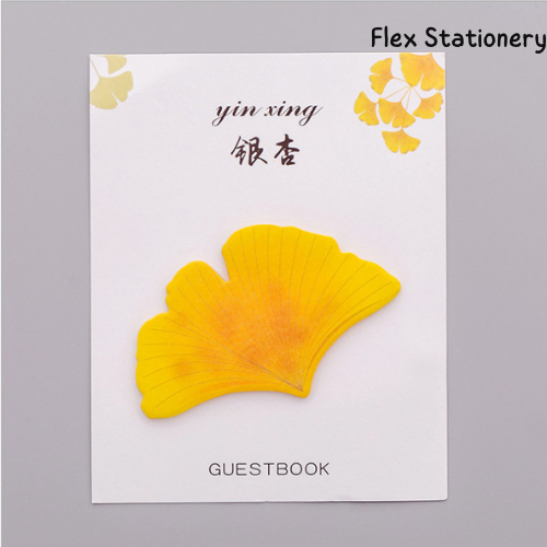 Giấy note hình chiếc lá nhiều màu sắc xinh xắn