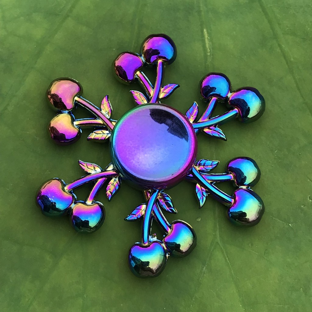 Con Quay Spinner Kim Loại 7 Màu Rainbow Quay Spinner Gradient kim loại tùy chọn mẫu