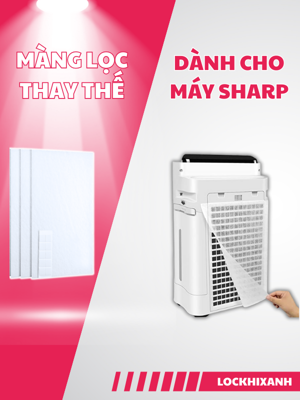Màng lọc thô chắn bụi cho máy lọc không khí Sharp