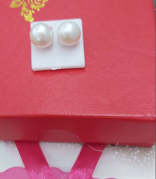 [HCM]HOA TAI NGỌC TRAI THẬT KIỂU NỤ ĐƠN GIẢN (HÀNG CHỤP THẬT ĐẸP Y HÌNH NGỌC 9LY )