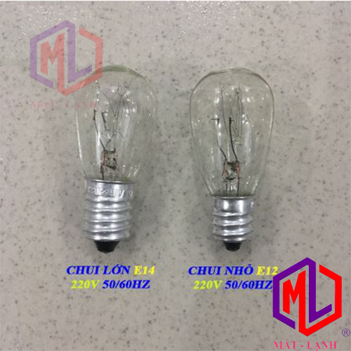 BÓNG ĐÈN TỦ LẠNH CHUÔI E12 hoặc E14