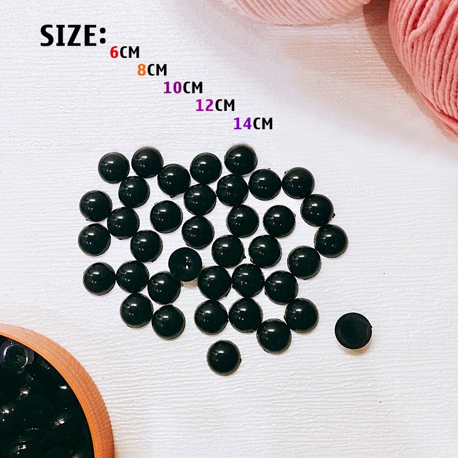 Mắt Thú Dán (Có Nhiều Size)