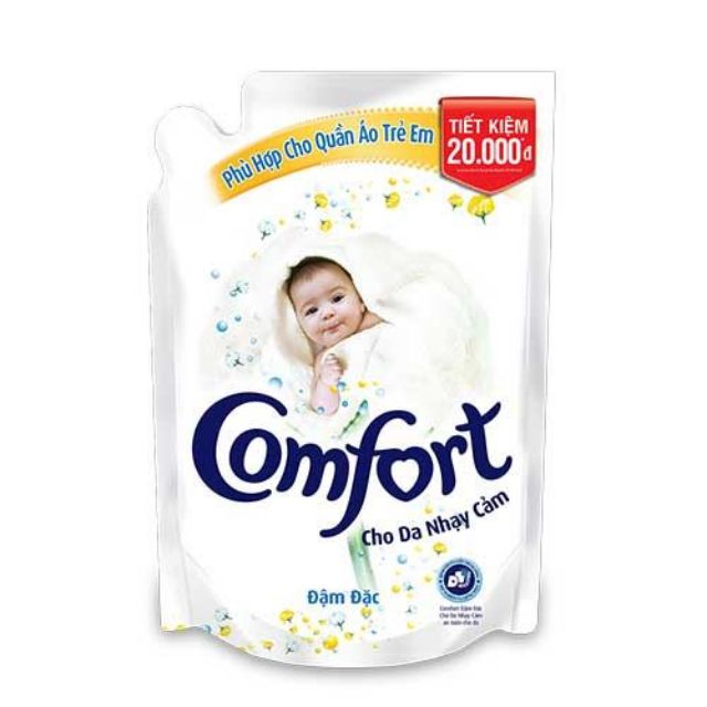 Nước xả vải comfort cho da nhạy cảm 1.6l