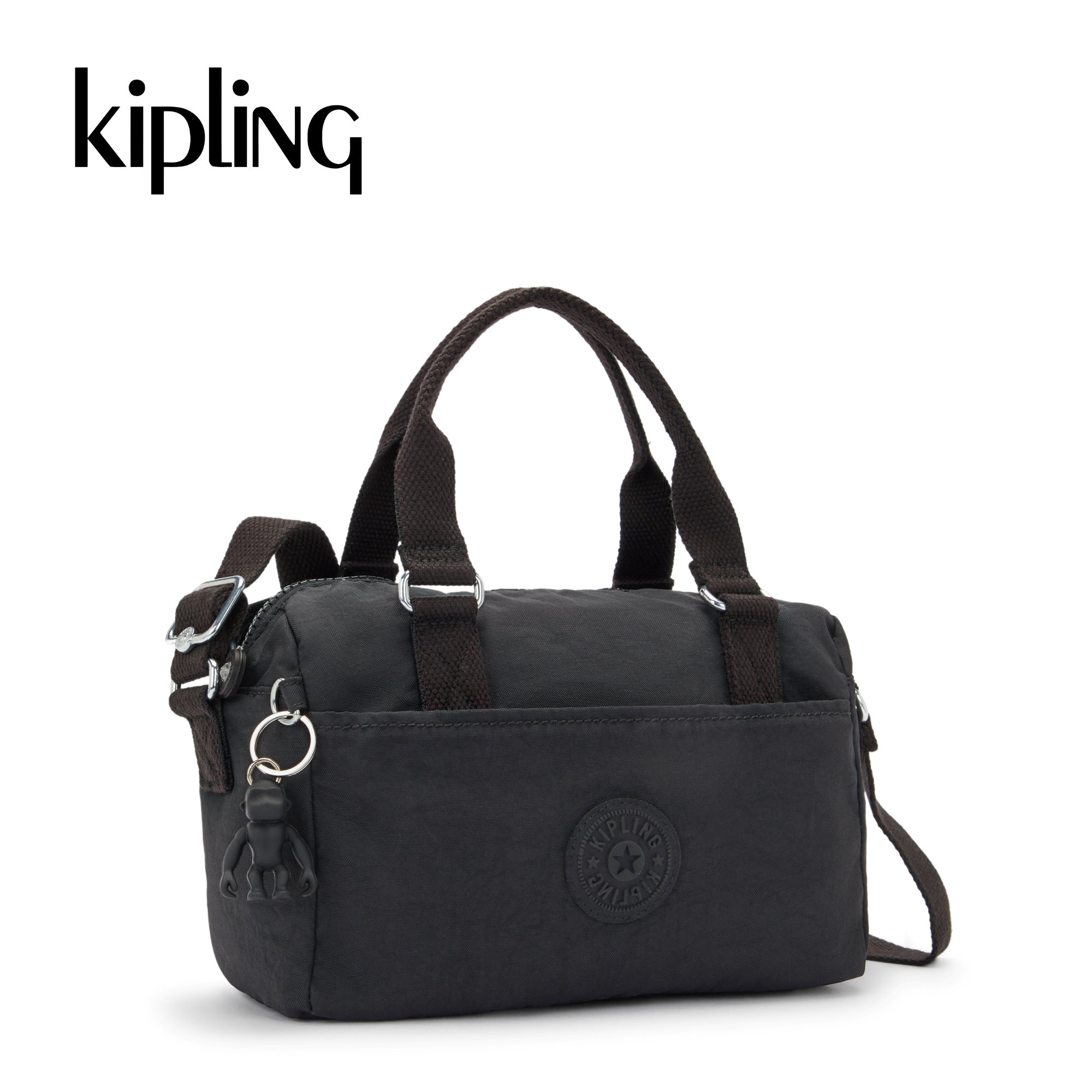 Kipling Túi Đeo Chéo Nữ FOLKI MINI - Black Noir - HUKI3875