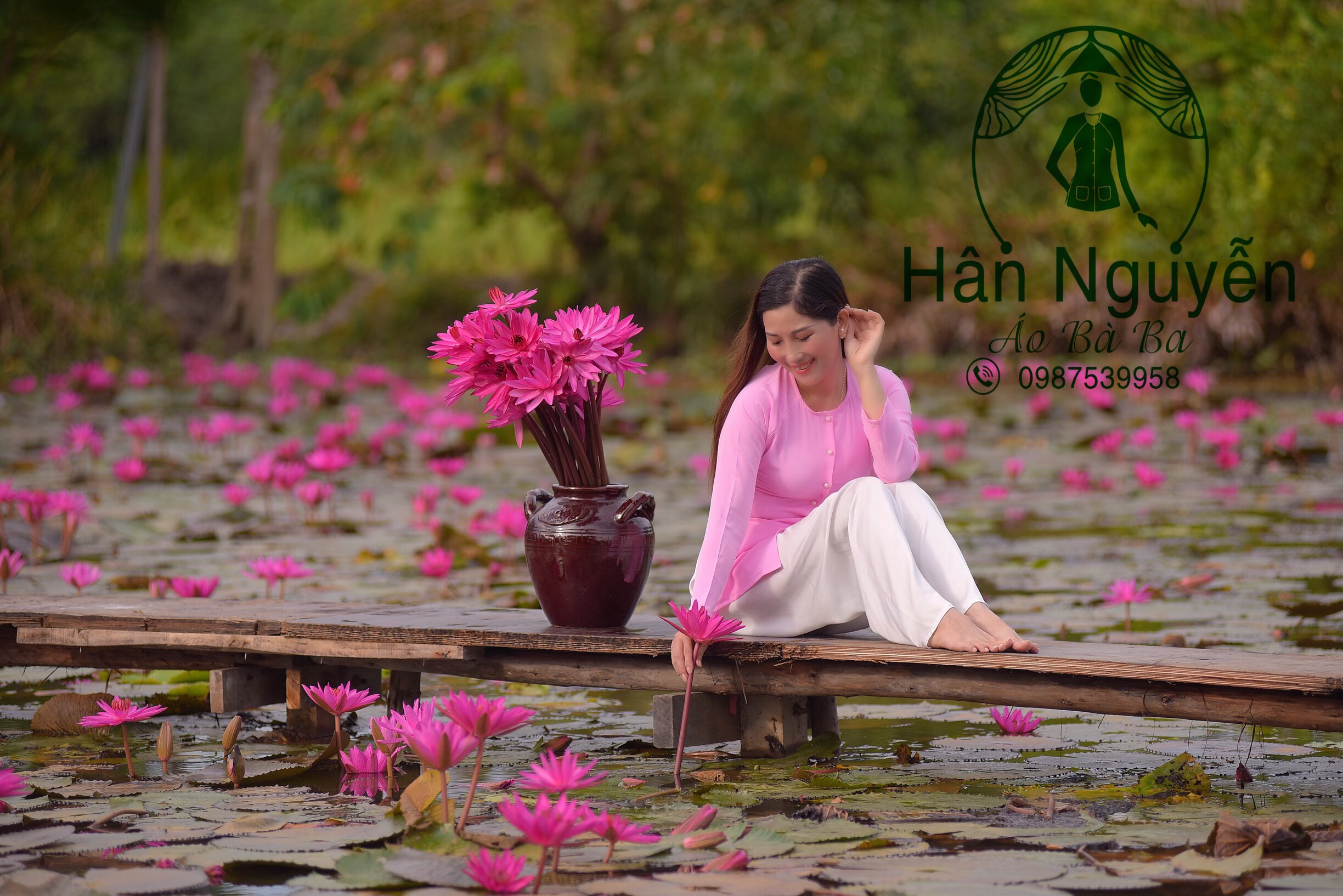 ÁO BÀ BA TRƠN CỔ TRÒN LỤA TẦM Ý (ÁO LẺ)