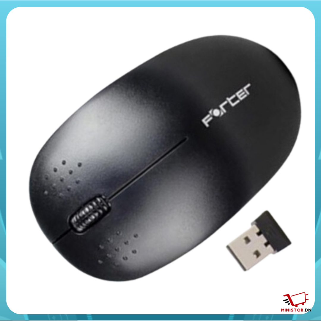 Chuột Không Dây Forter V181 Đen 2.4GHZ