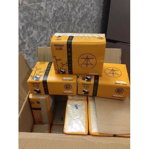 [HCM]THÙNG GIẤY RÚT SIPIAO GẤU TRÚC