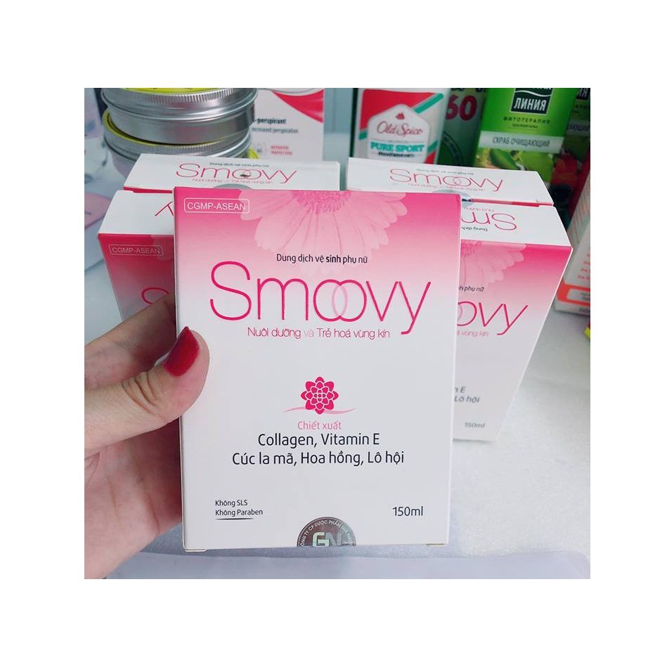 dung dịch vệ sinh phụ nữ smoovy / smovy