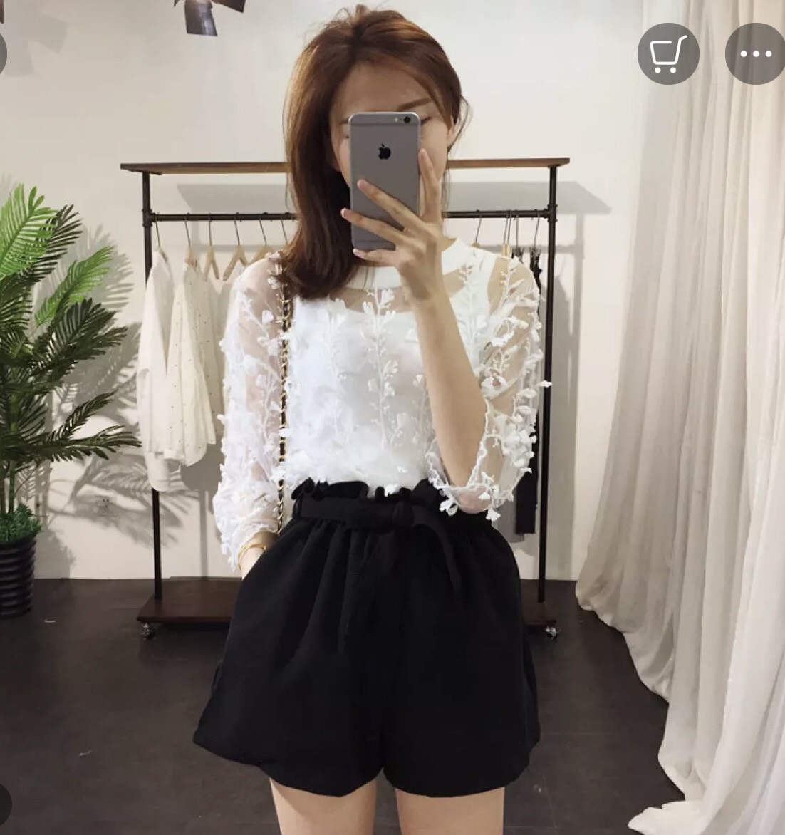 quần short nữ, quần short nữ cột nơ mới có túi xịn sò