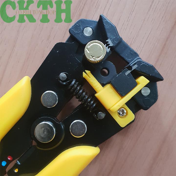 Kìm Tuốt Dây Điện, Bấm COS Đa Năng